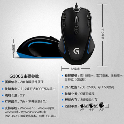 Logitech G300s Prices And Promotions Jun 21 Shopee Malaysia