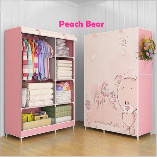  Almari DIY  Wardrobe DIY  FREE SHIPPING Shopee Malaysia