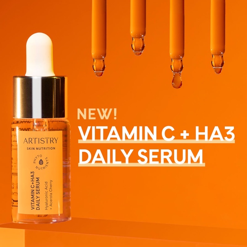 Artistry Skin Nutrition vita C + HA3 Daily Serum (Ready Stock) Shopee