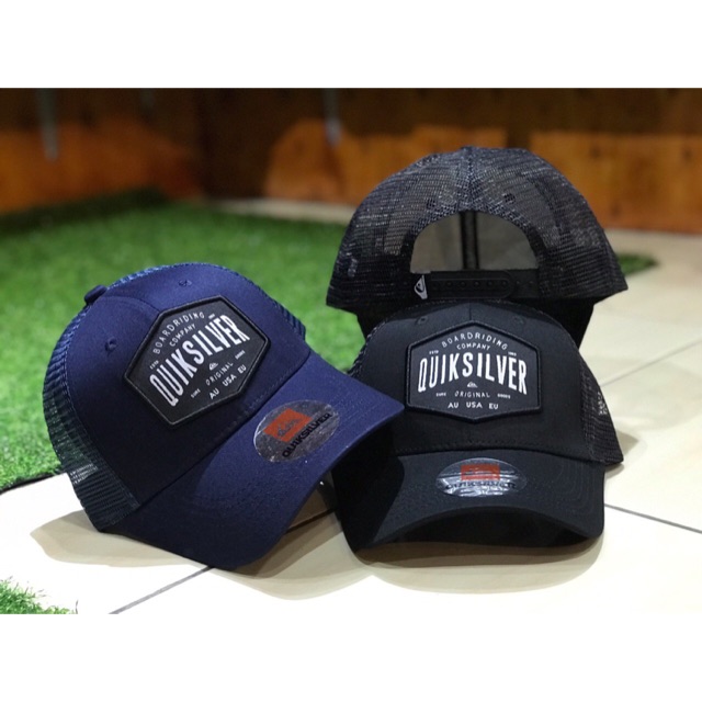 quicksilver trucker hat