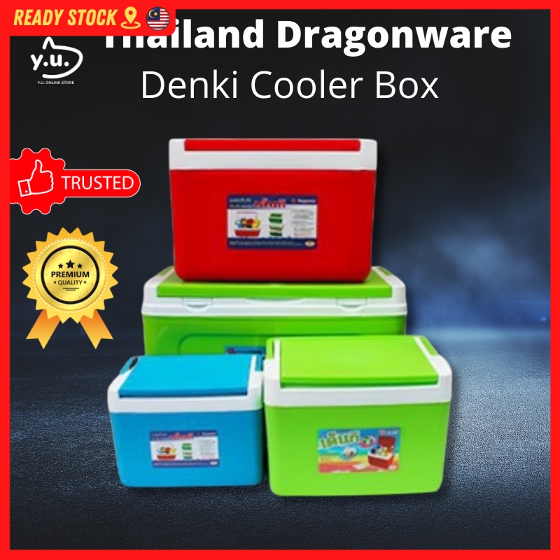 OFFER YU 2L~20L Thailand Dragonware Denki Expo Bekas Ais Batu Tahan Panas Sejuk / Cooler Box / Ice Bucket / Ice Box