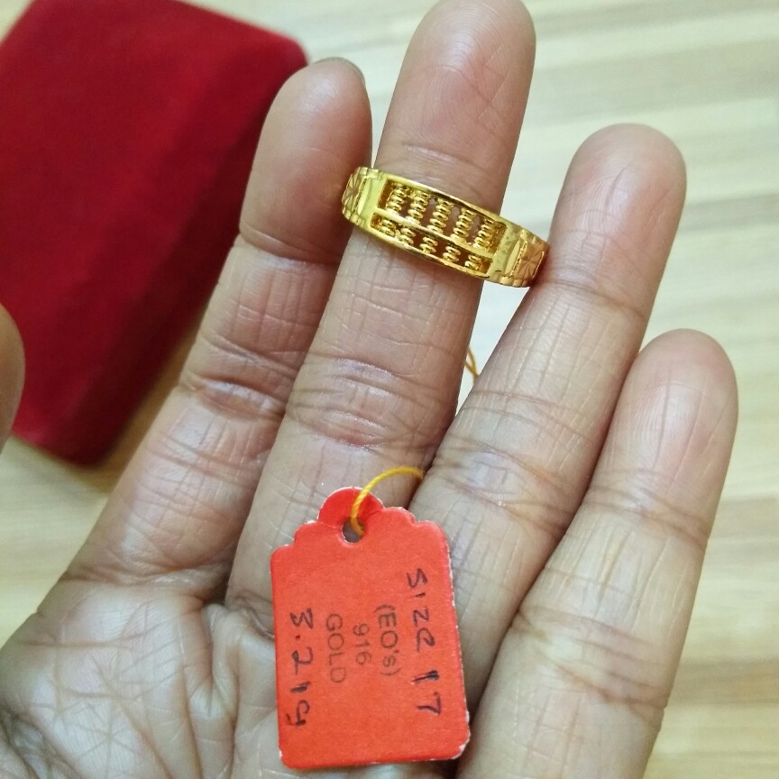 Cincin Sempoa Bulat|Emas Korea Cop 916|EO's Jewellery ...