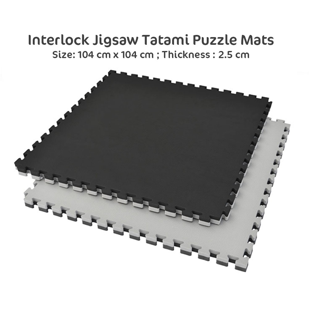 104cm X 104cm X 2 5cm Interlock Jigsaw Tatami Puzzle Mats Boxing