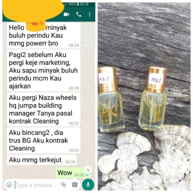 Minyak Bulu Perindu Paling Ampuh