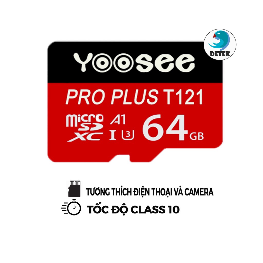 Premium 64Gb Class 10 Yoosee memory card for IP Camera Type