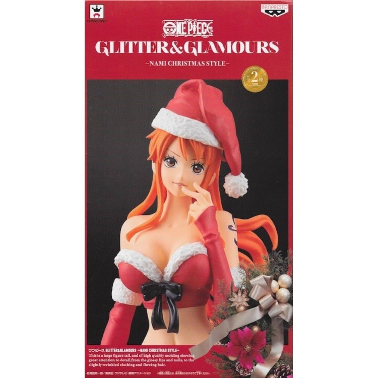 Banpresto One Piece Glitter Glamours Nami Christmas Style Shopee Malaysia