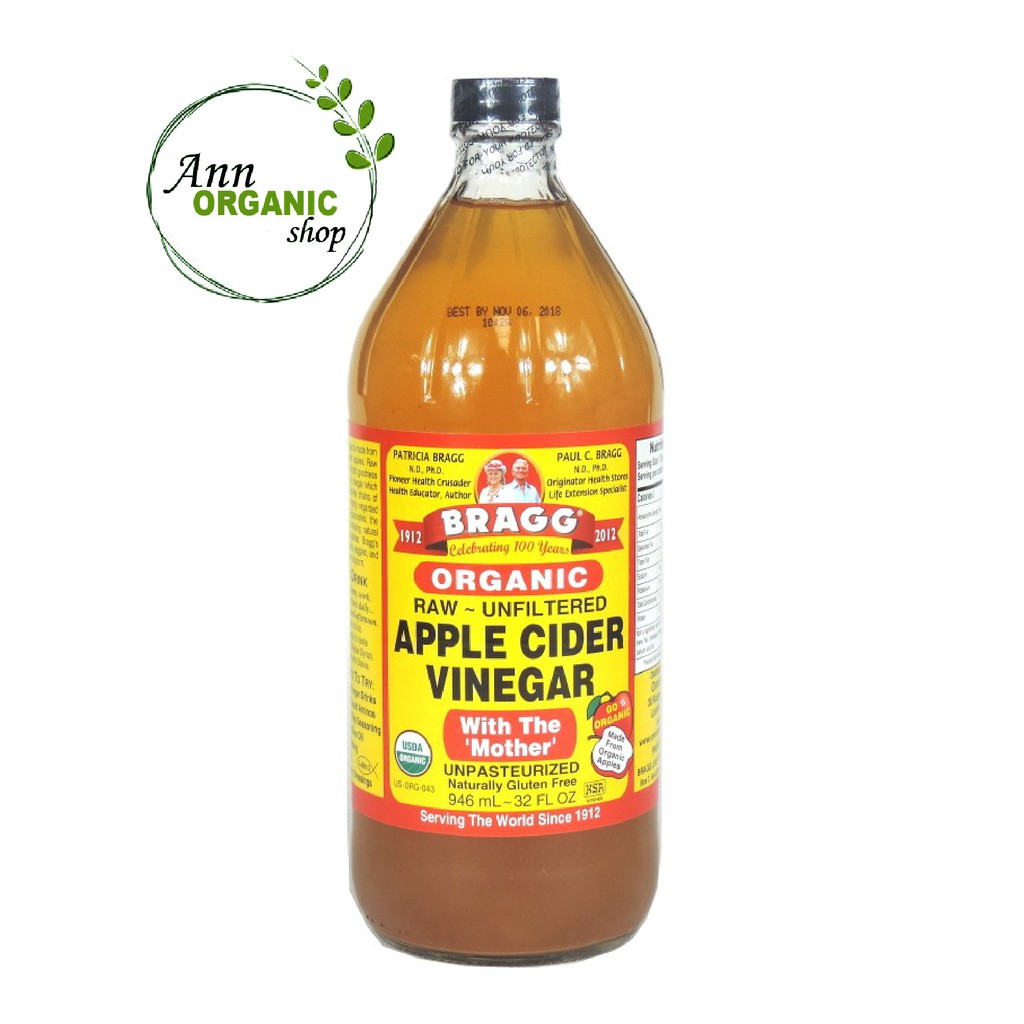 Bragg Organic Apple Cider Vinegar 473ml 946ml Shopee Malaysia