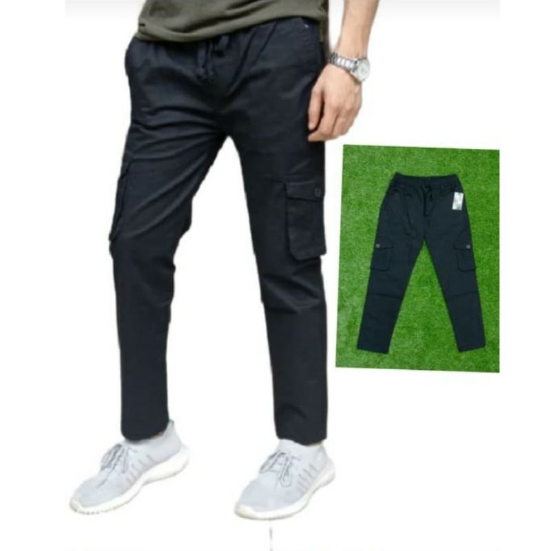 [Ready Stock] cargo pants men hiking pants slim fit seluar kerja lelaki