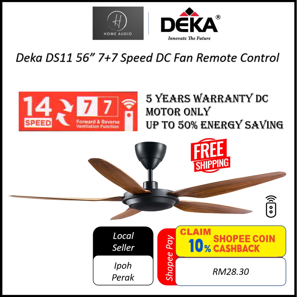 Deka Ceiling Fan DC Motor DS11 / DC2313L / DDC21L / DCX / Rezo