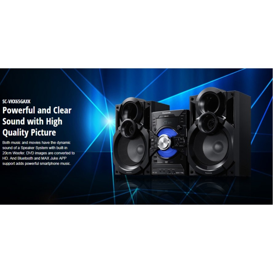 panasonic 300w mini hi fi system