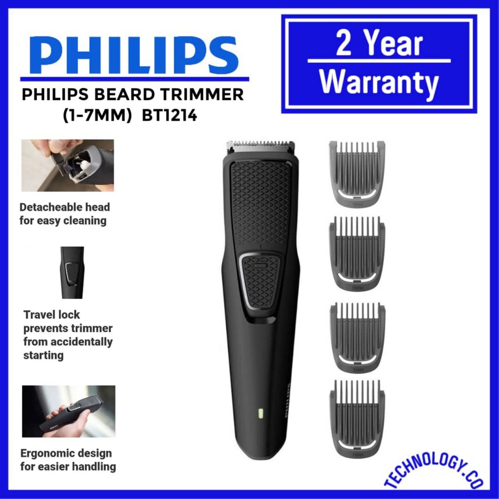 philips trimmer stainless steel blades