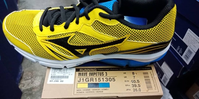 mizuno wave impetus 3 gold