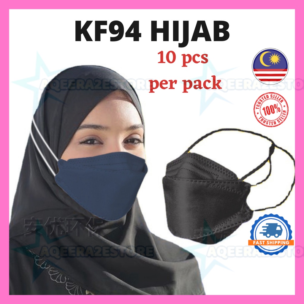 KF94 Headloop Mask KF94 Mask Headloop Mask Hijab Mask KF94 Headloop ...