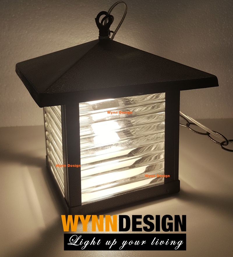 Set With Led Bulb Wynn Design Lampu Gantung Lampu Hiasan Outdoor Hanging Light Carporch Light Weather Proof 88h Shopee Malaysia