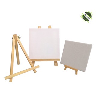 Pemegang Kertas Lukisan Seni Kayu Warna Mini Wooden Easel For Art 