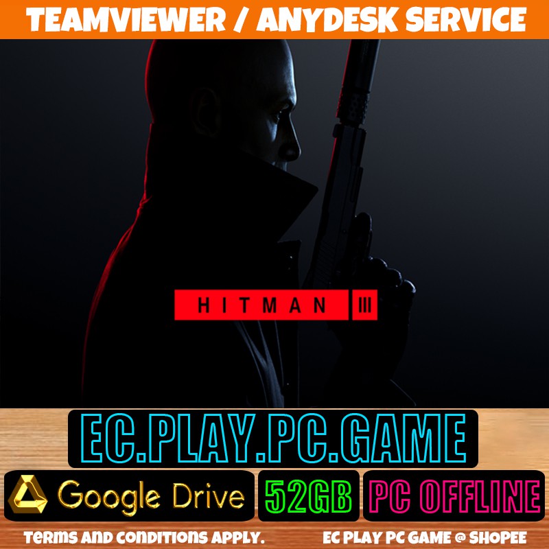 Hitman 3 Pc Game Digital Offline Shopee Malaysia