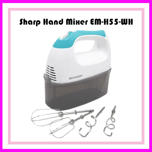 SHARP HAND MIXER EM-H55-WH