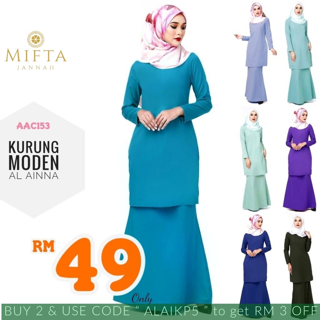 Paling Inspiratif Baju  Kurung  Moden Murah Rm50  Kelly Lilmer