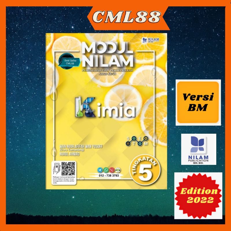 Cml88 Modul Nilam Kimia Ting 5 Kssm 2022 Nilam Shopee Malaysia