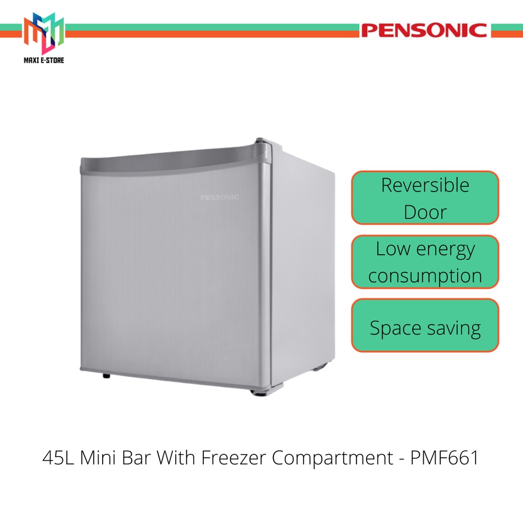 Pensonic 45L Mini Bar With Freezer Compartment PMF661 Shopee Malaysia