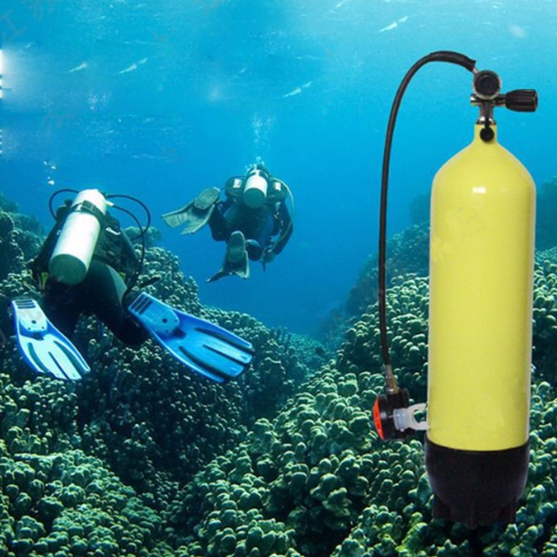 scuba oxygen cylinder
