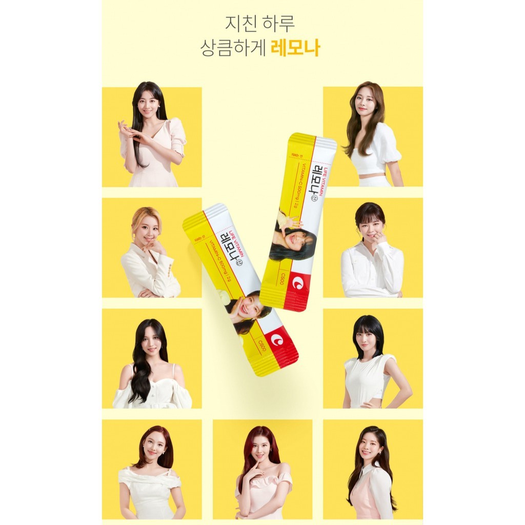 Ready Stock Twice Lemona Vitamin C Individual Member Sachets