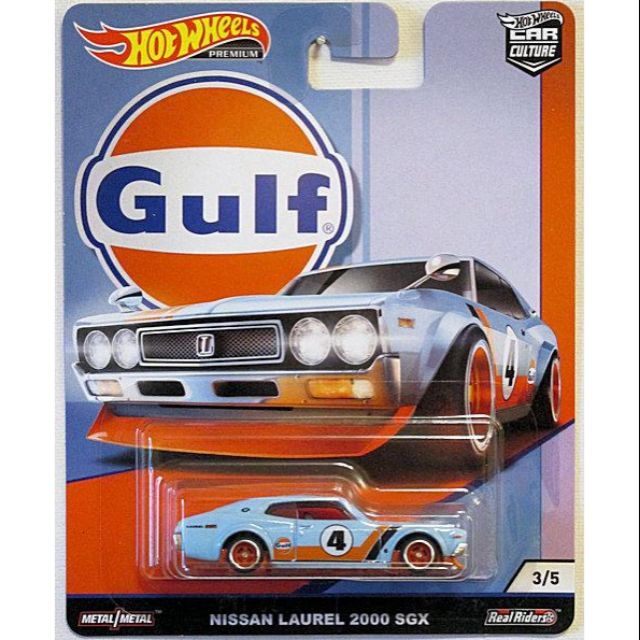 hot wheels gulf nissan laurel