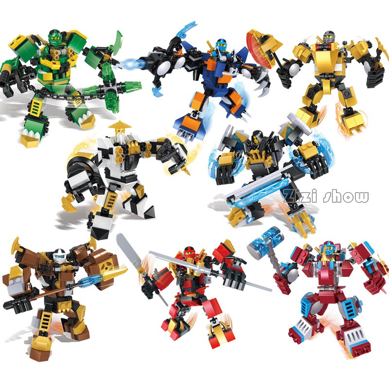 Compatible Lego  Ninjago  Robot  Building Blocks Toys Armored 