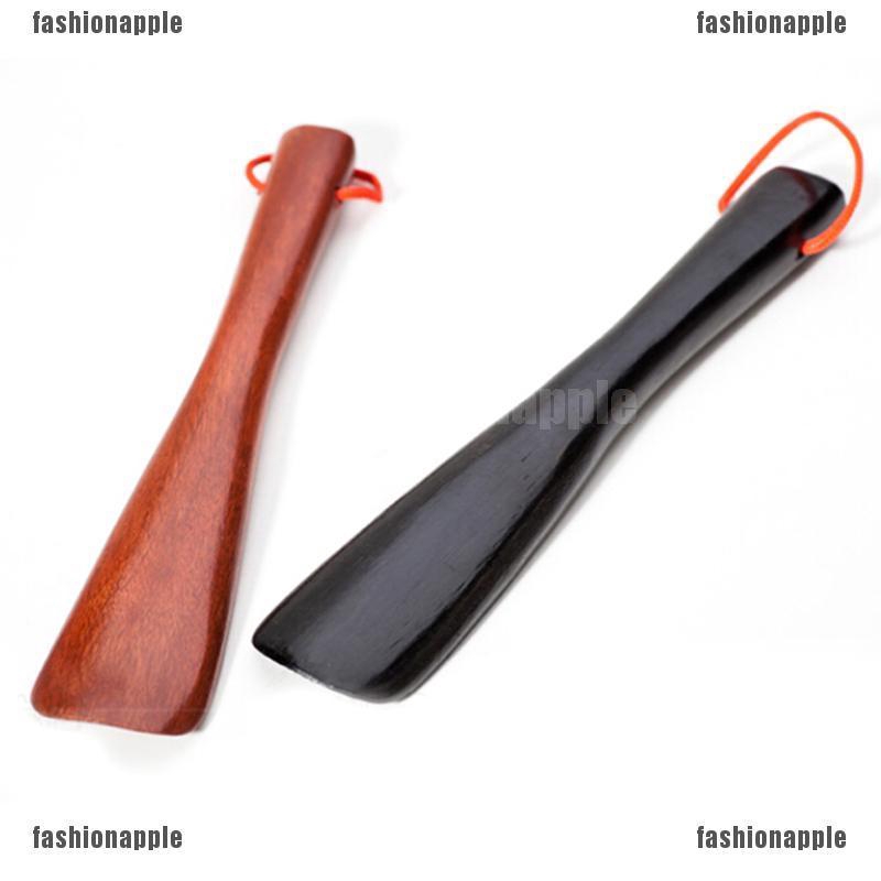 Long Shoe Horn Handle Shoehorn Wooden Durable And Lightweight Shoes Guide GVUS 