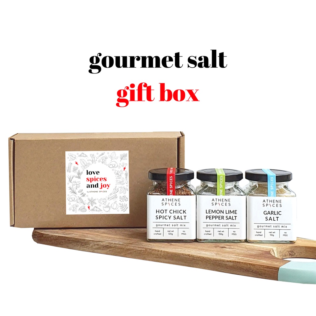 Gourmet Salt Gift Box by Athene Spices