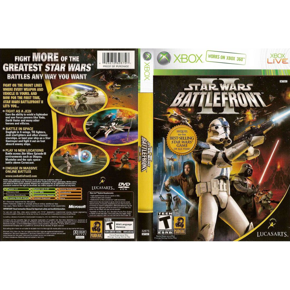 xbox 360 battlefront 2