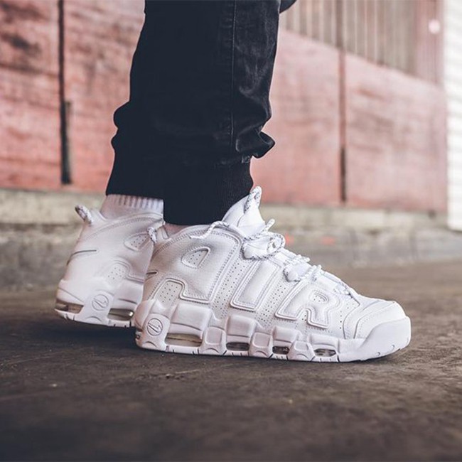 air uptempo triple white