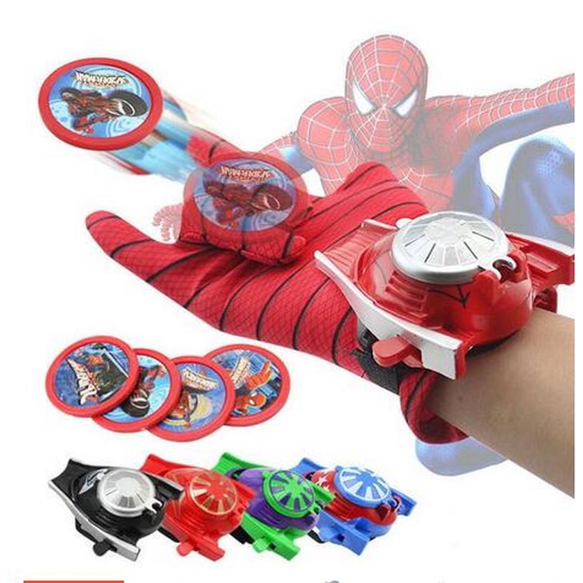 Developmental Baby Toys Kids Spiderman Ironman Batman Launcher Gloves Children Action Figure Toys Boys Baby Casaalvarezrh Com