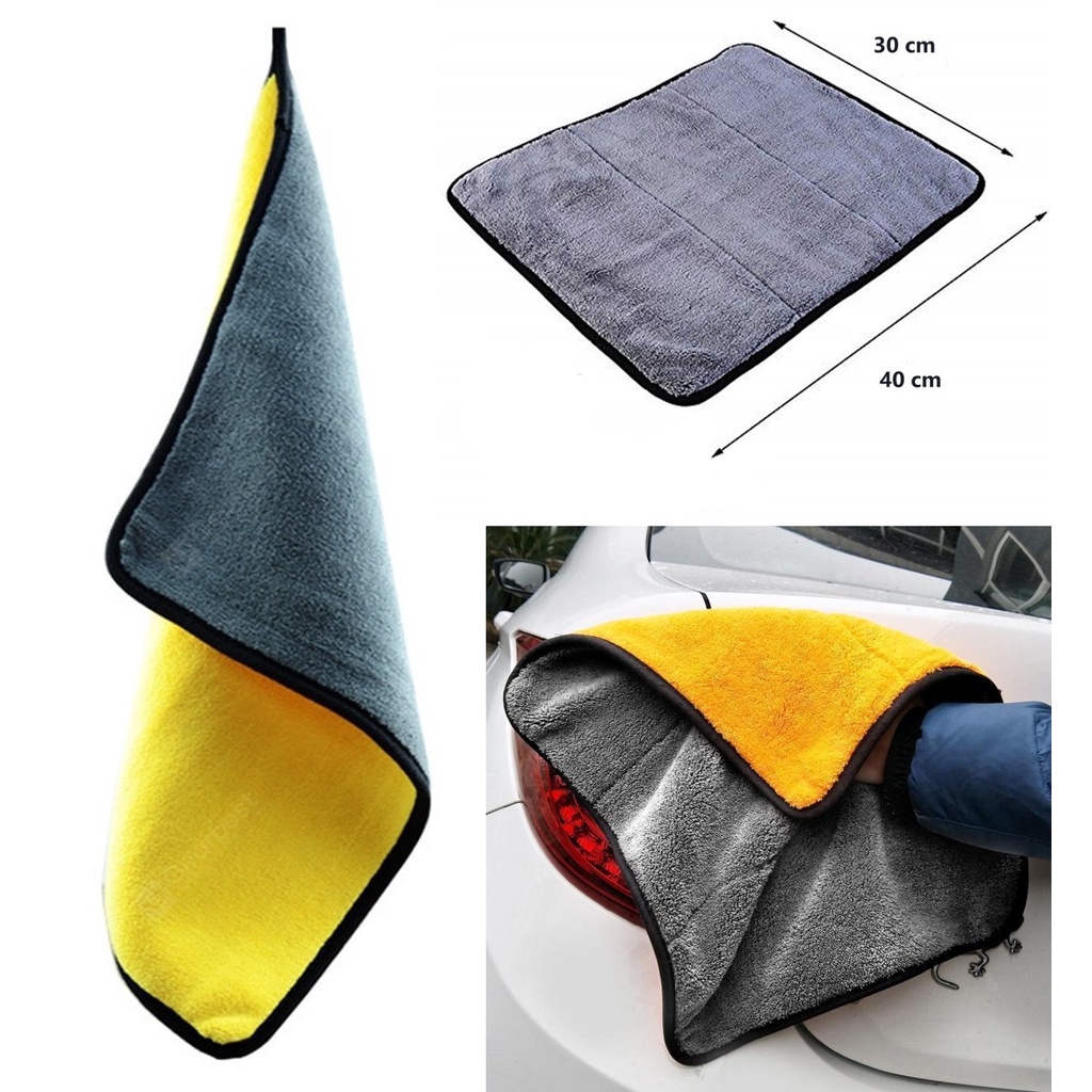 3030 Microfiber Wash Cleaning Towel Cloth for Car Absorbent Polishing Kitchen Table Bath 3030cm/4060cm Wash Cleaning Towel 