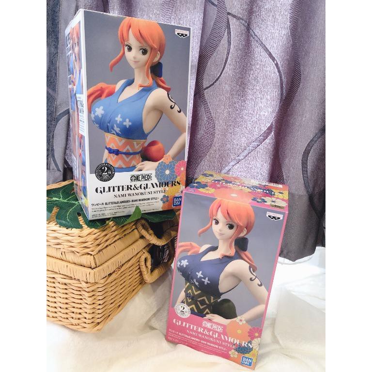 Banpresto One Piece Glitter Glamours Nami Wanokuni Style Shopee Malaysia