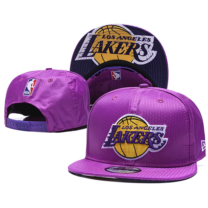 lakers visor hat