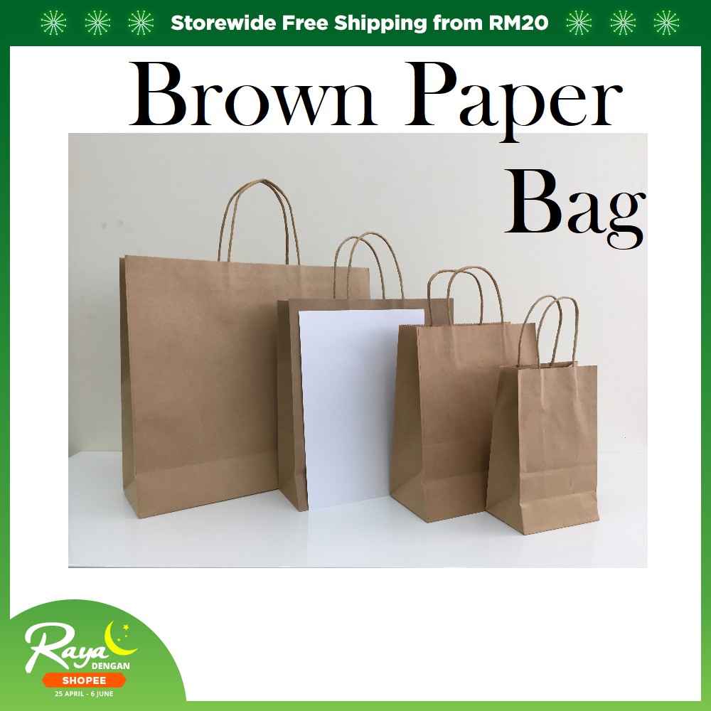 brown paper bag murah