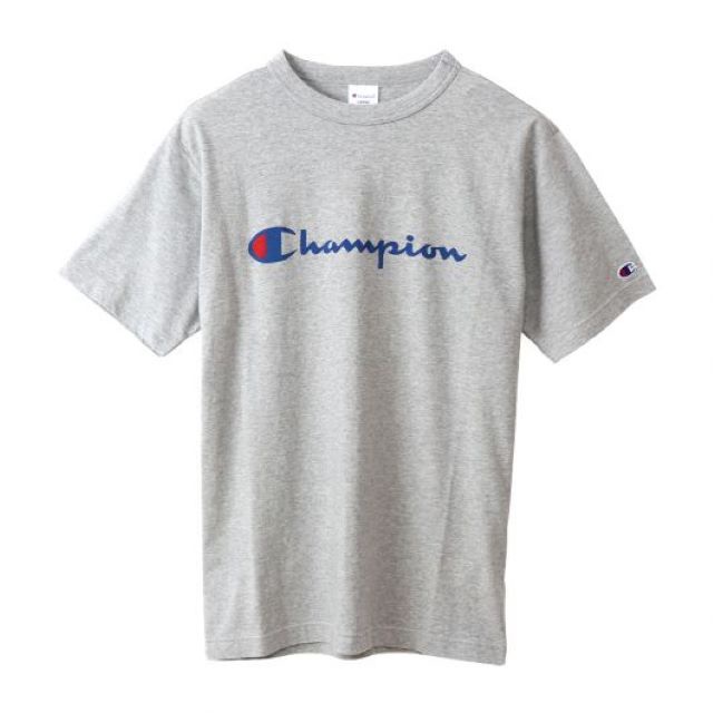 Champion SS22 Men's Short Sleeve T-Shirt-Oxford Gray C3-P302-070