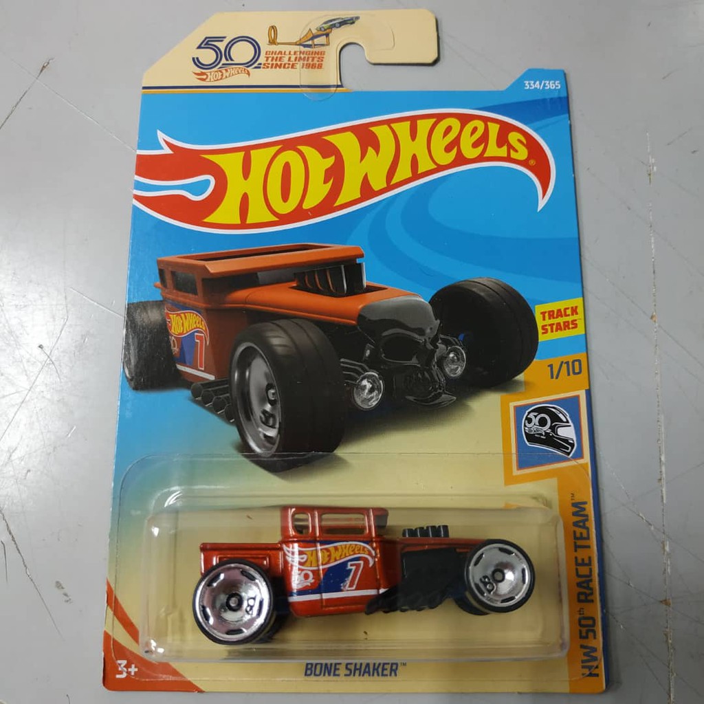 hot wheels 50th anniversary bone shaker