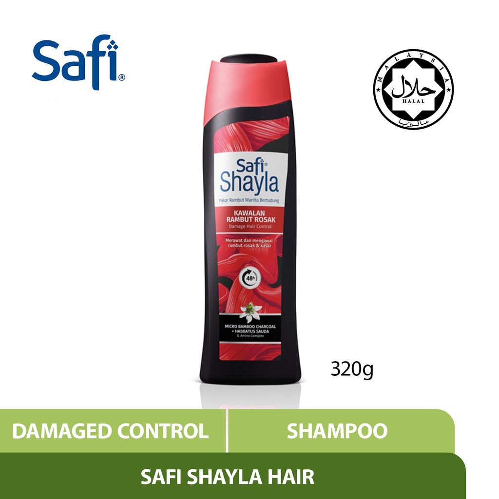 Safi Shayla Shampoo Damaged Hair Control 320g