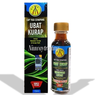 UBAT KURAP CAP TIGA SENAPANG 15ML  Shopee Malaysia