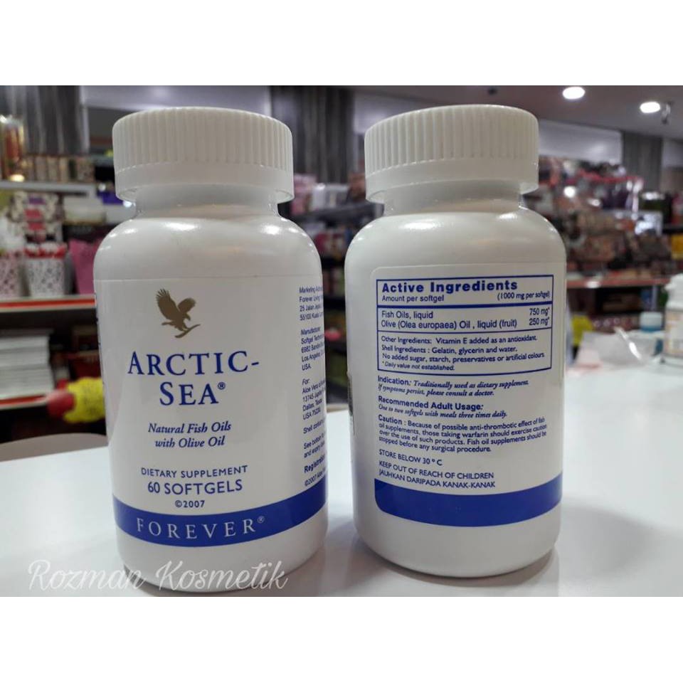 FOREVER FISH OIL 100 ORIGINAL WITH KKM APPROVED Shopee Malaysia