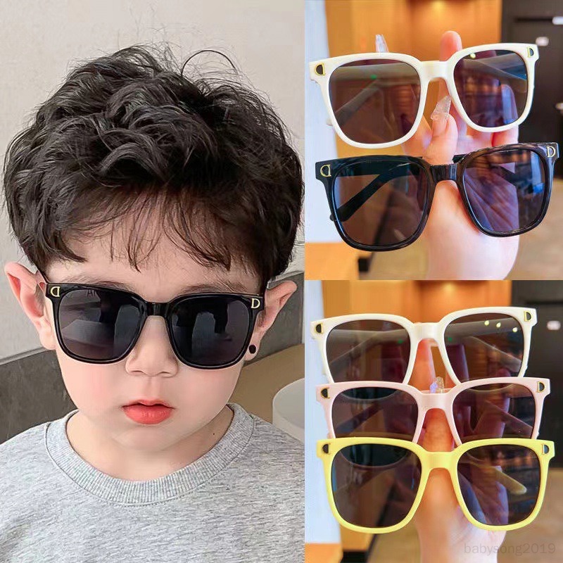 Children's Sunglasses Korean Version Baby Glasses Girls Personality UV Protection Sunglasses Kids Sunglasses