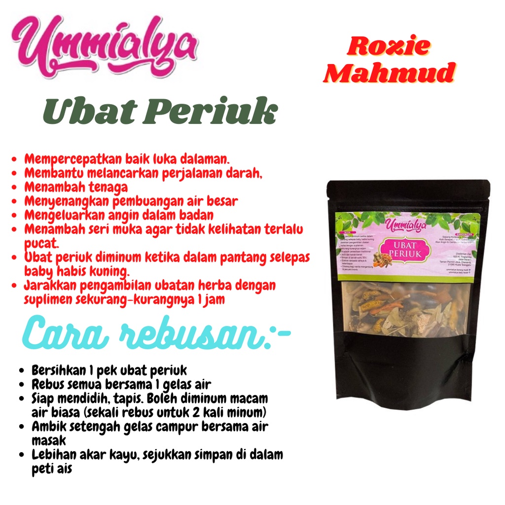 Ubat Periuk Ummialya Free Gift Shopee Malaysia