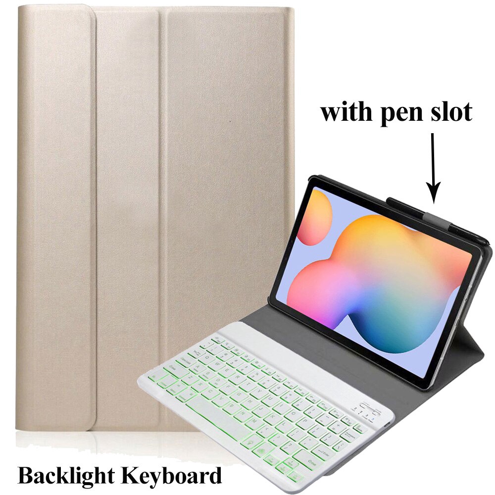 Cover Shell Case with Removable Wireless Keyboard Fit Samsung