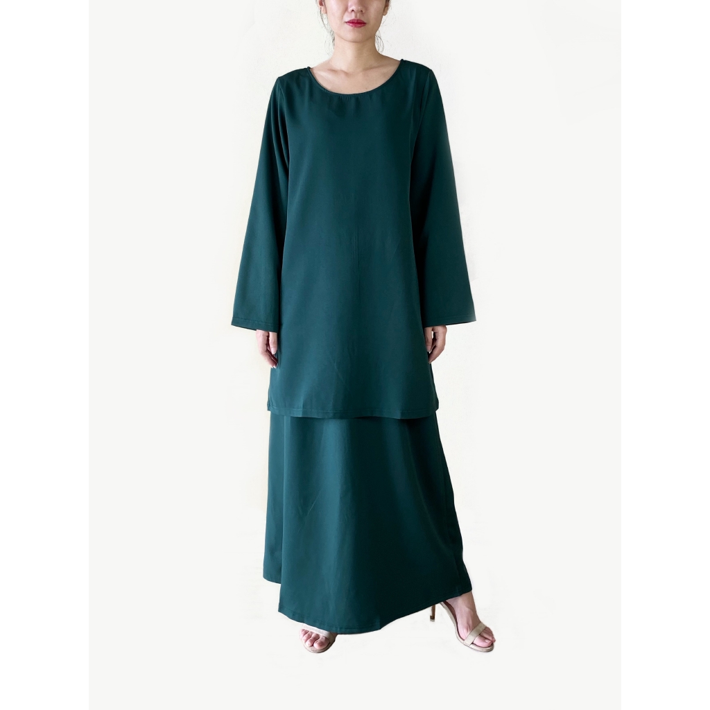 Sejati New Collection Modern Kurong Set Chloe Shopee Malaysia shopee