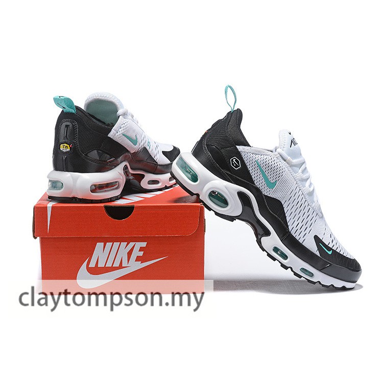 air max plus white and green