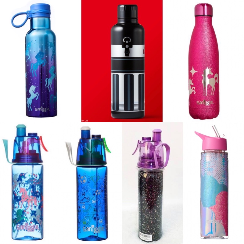 Stainless STEEL SMIGGLE ORIGINAL Drink Bottle / SMIGGLE SMIGGLE Drink