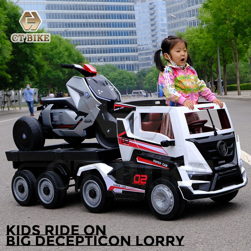 Kids Ride On Decepticon Lorry Big Truck 