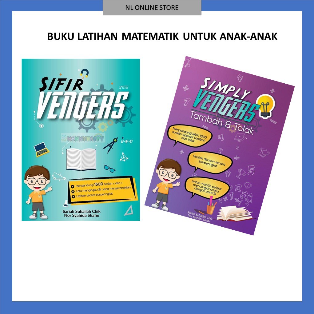 [ BSY ] KOLEKSI BUKU LATIHAN MATEMATIK SIFIR TOLAK TAMBAH UNTUK ANAK ...